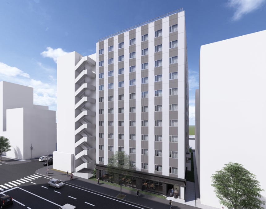 札幌すすきのエリア、複数路線利用可能　203室のホテル開発『（仮称）南七条西五丁目プロジェクト』着工