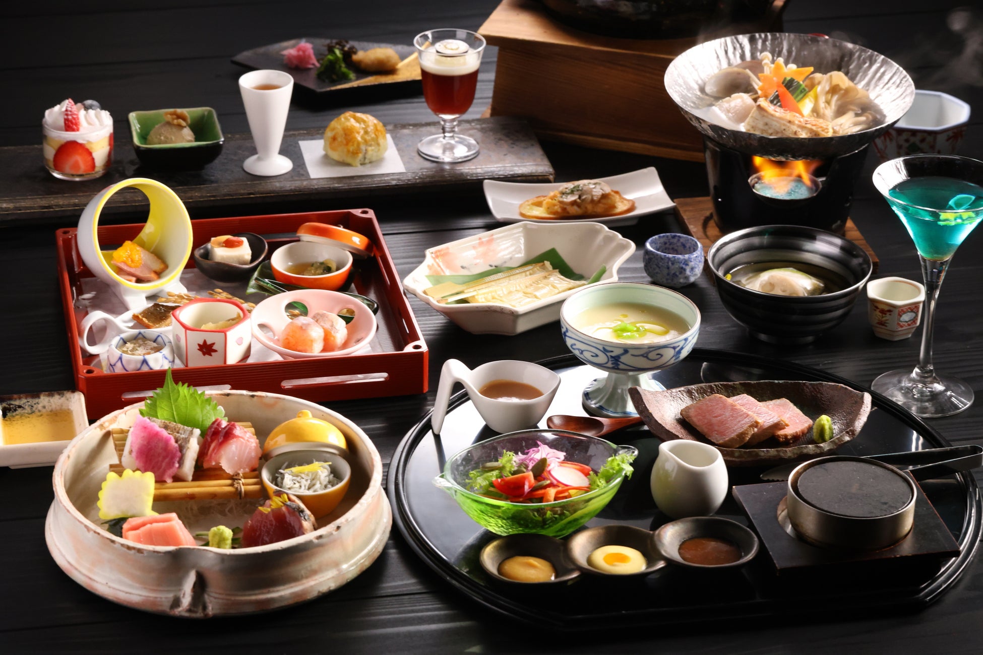 【奥湯河原温泉 山翠楼 SANSUIROU】秋限定献立の提供開始ー厳選食材で仕立てる至高の和食会席