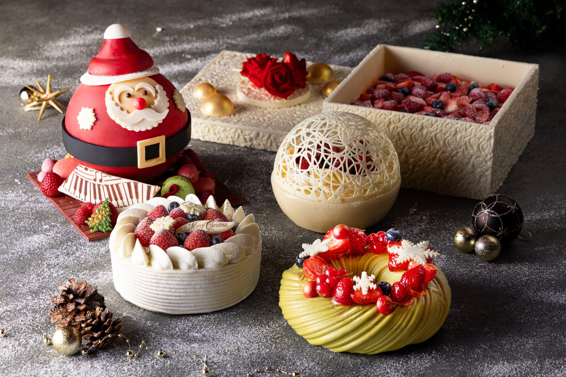 【新宿プリンスホテル】想いと味わいが響き合う「Harmony of Christmas」、クリスマスケーキコレクション2026（全5種）を販売