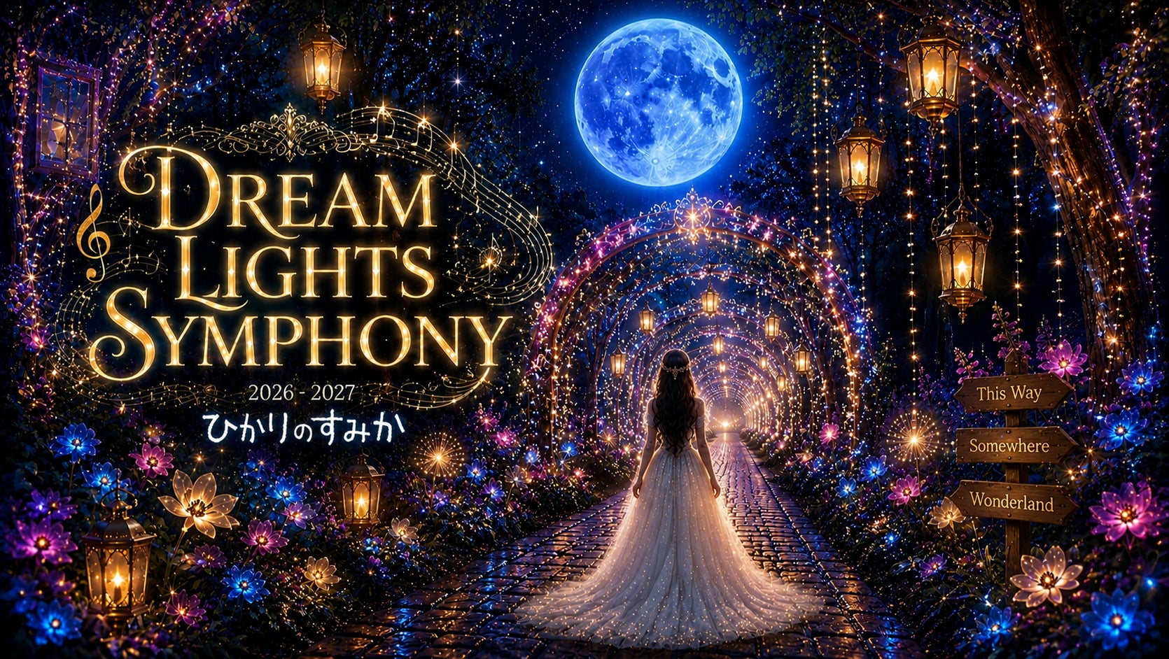 「いつかの夢で見た光の森へ」時之栖イルミネーション2026-2027「ひかりのすみか」が10月9日（金）より開催決定!!