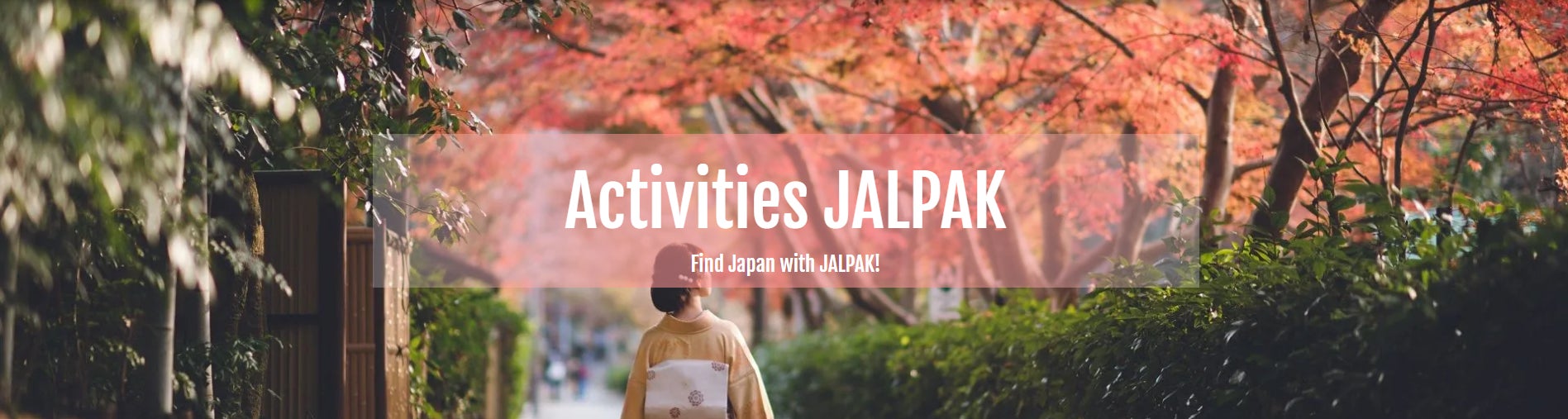 ジャルパック、訪日外国人向け「タビナカ」体験プラットフォーム「Activities JALPAK」を本格展開