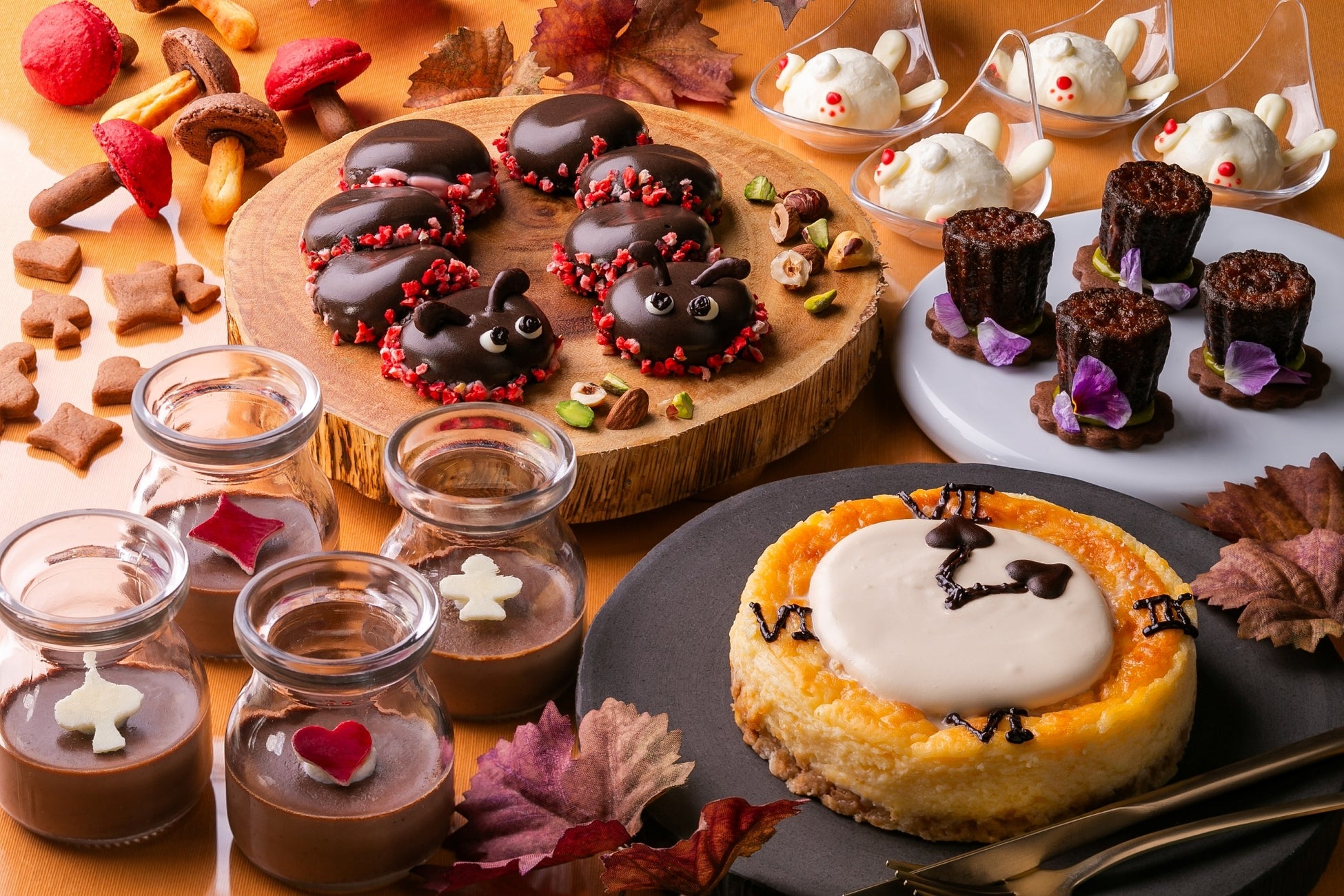 【オリエンタルホテル広島】甘く幻想的なショコラの世界へ誘うスイーツブッフェ『Chocolate Wonderland Tea Party ～ショコラが彩る迷宮～』を開催