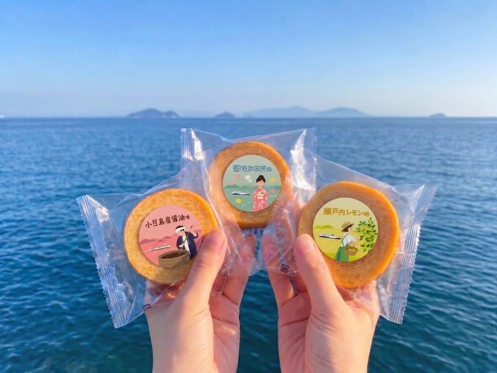 船内限定「オリジナルバウムクーヘン」をリニューアル！小豆島産醤油味が新登場