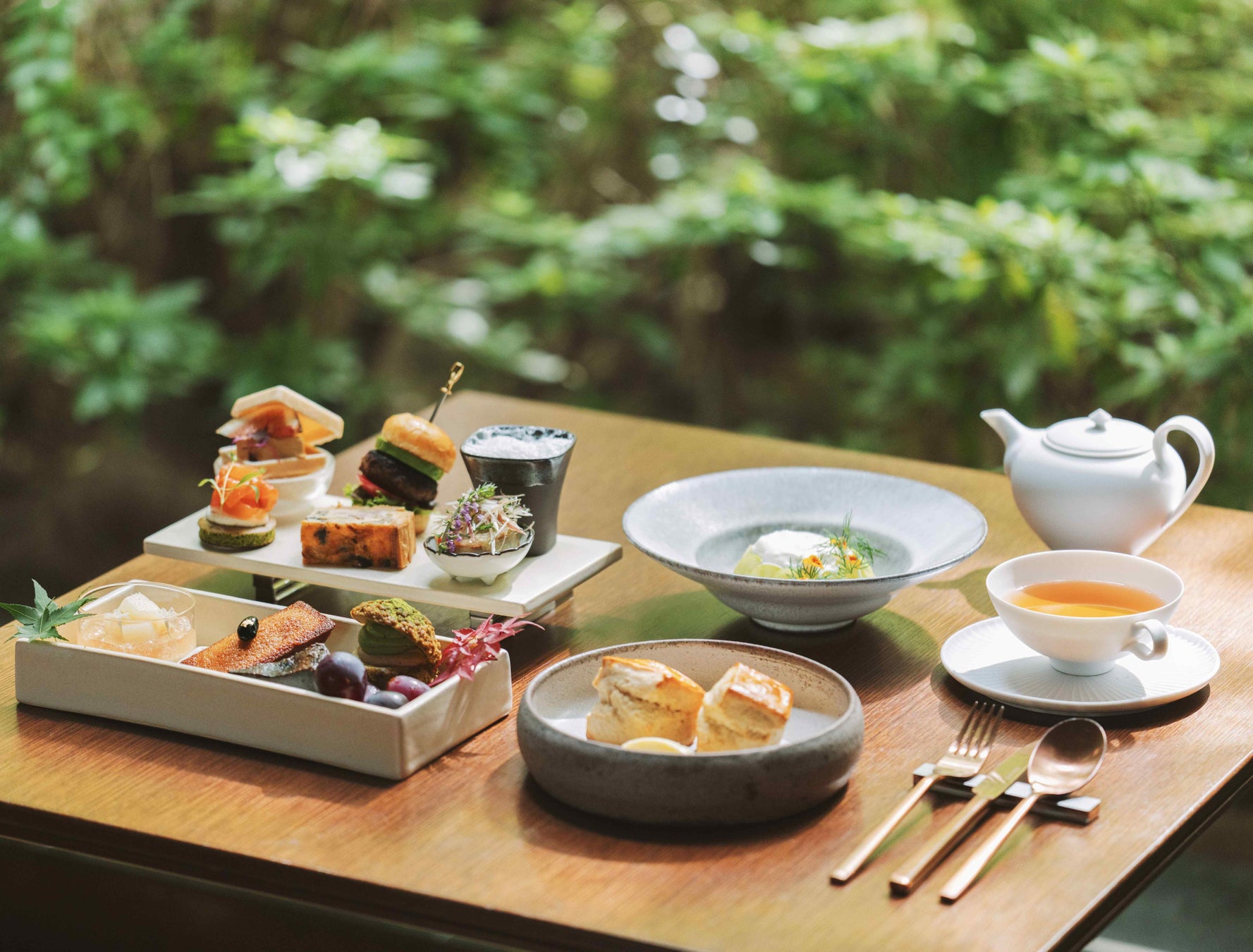 【庭のホテル 東京】「秋の余白を味わう」アフタヌーンティーを10月6日（火）より提供開始