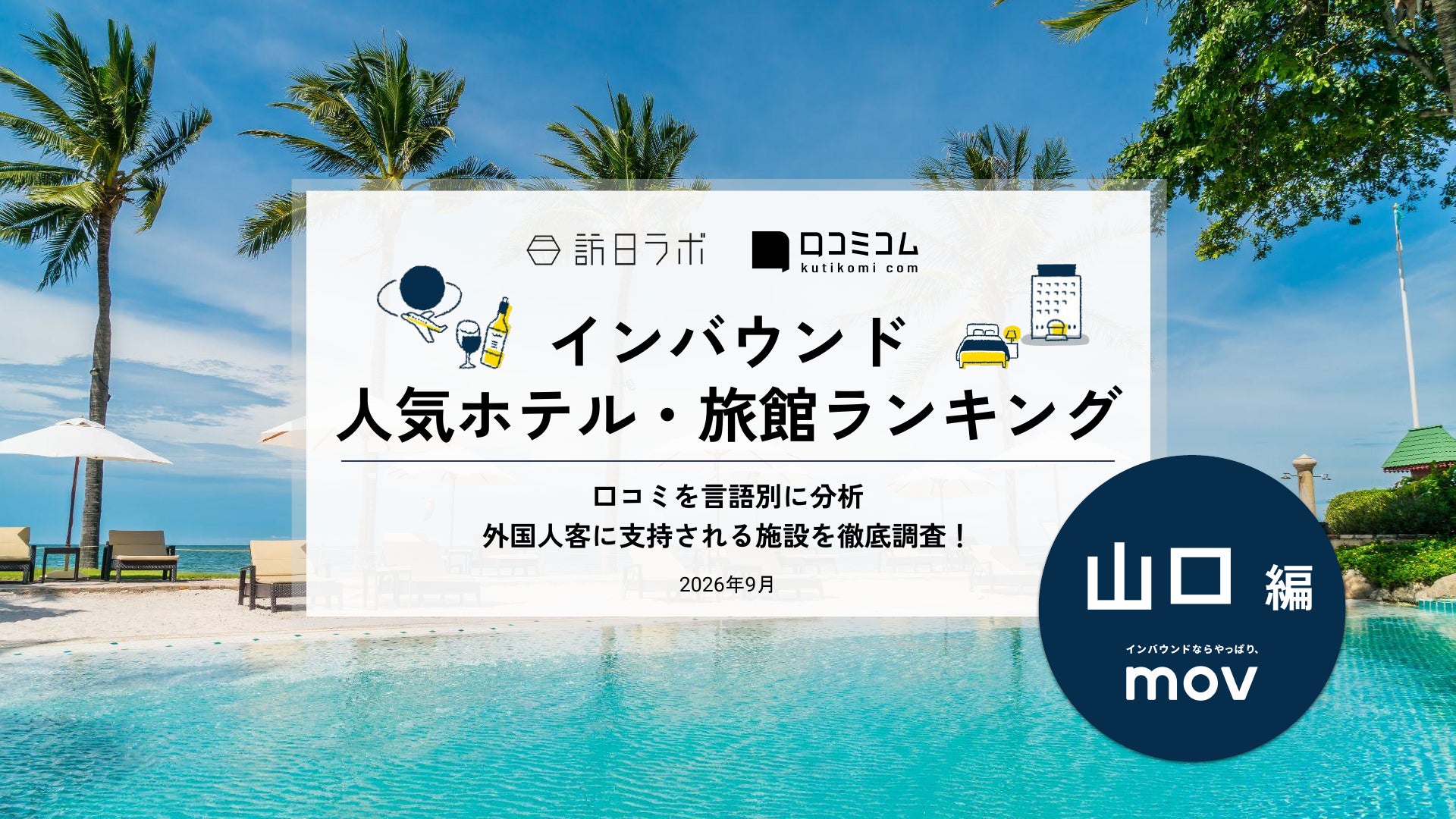 【独自調査】2026年最新：外国人に人気のホテル・旅館ランキング［山口編］1位は「ホテル西長門リゾート」！| インバウンド人気ホテル・旅館ランキング　#インバウンド #MEO