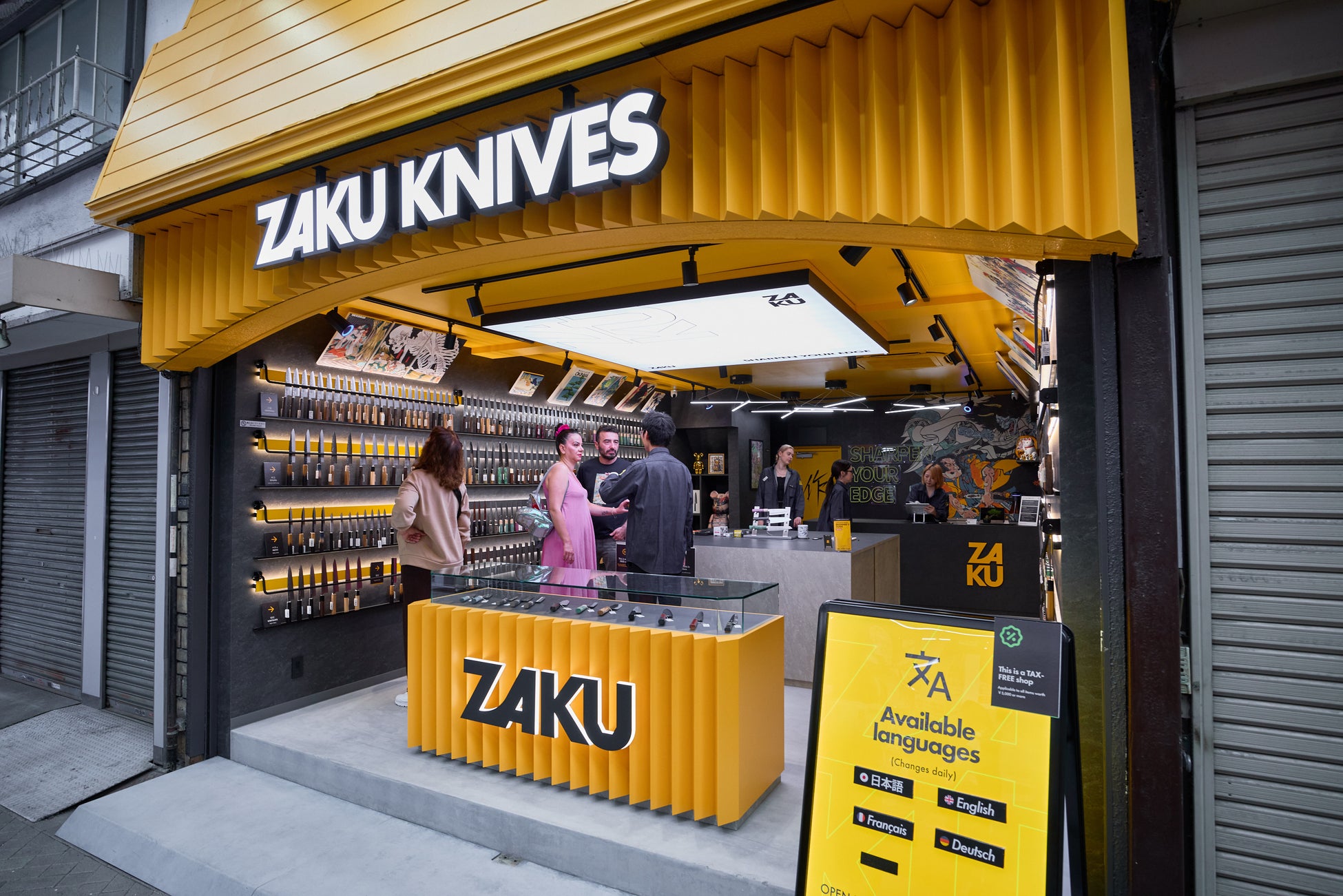 株式会社ICHIGOの「ZAKU KNIVES」、浅草で免税・名入れサービスを通じ訪日客の土産需要に対応