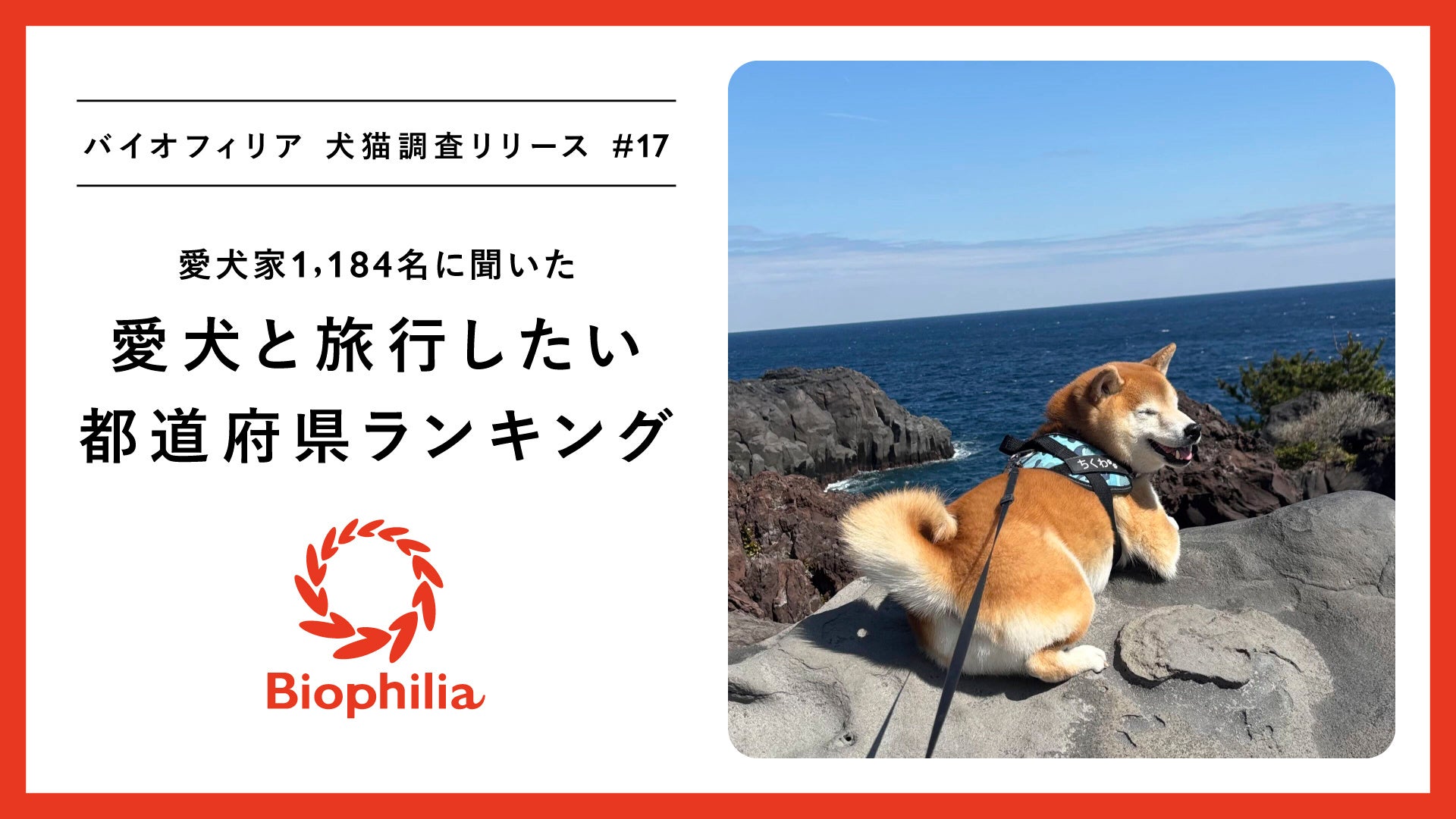 【シルバーウィーク直前】愛犬と旅行したい都道府県ランキング発表！