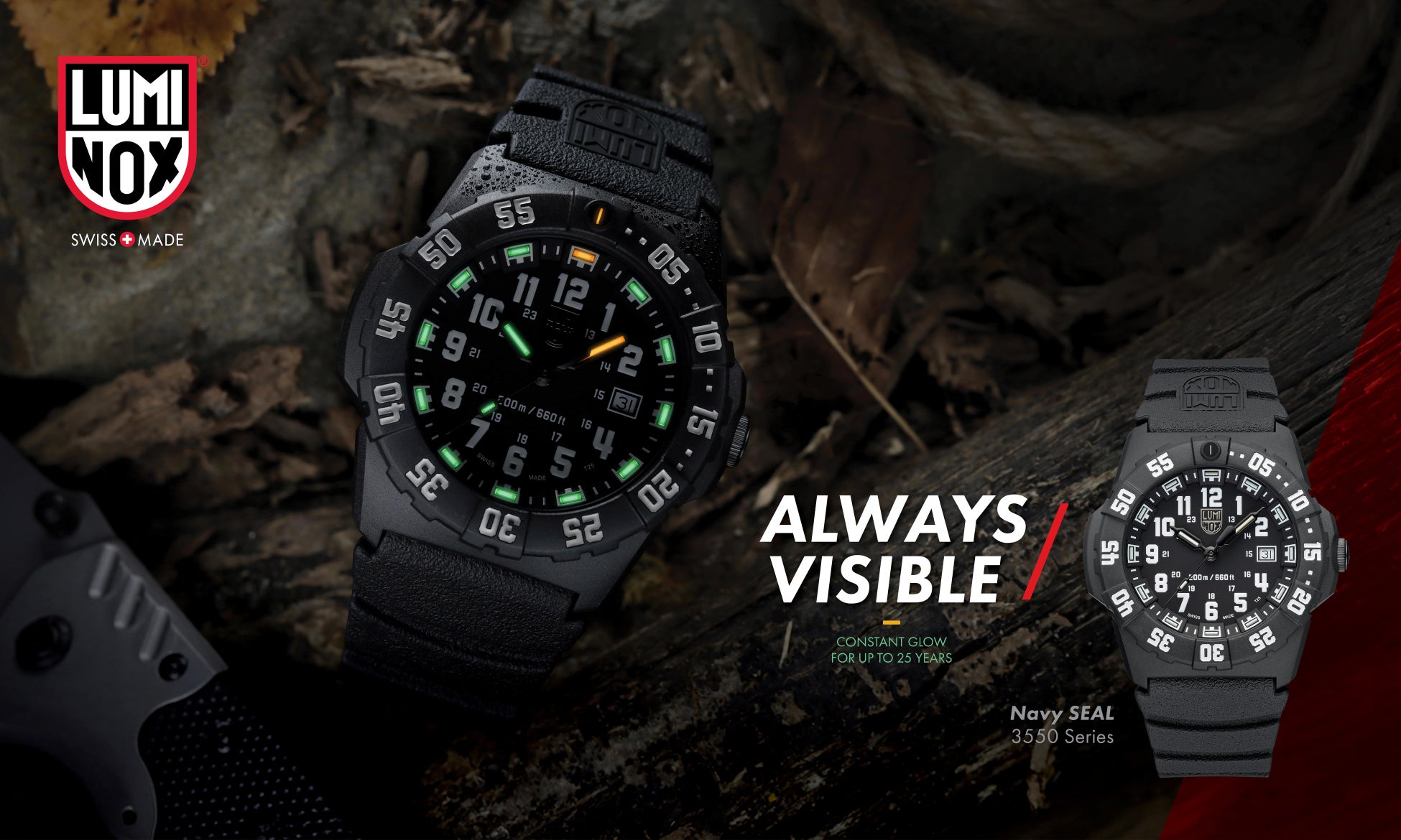 ​​Navy SEALシリーズからさらなる進化を遂げた新しいアイコニックモデル​「Navy SEAL 3550 Series」が登場​