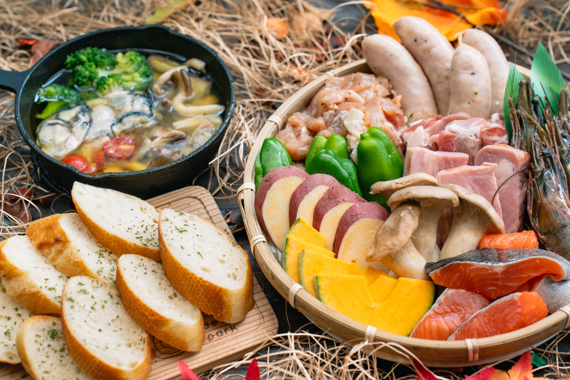 【愛知・岡崎】肉だけじゃない、秋のごちそうをBBQへ。季節限定BBQメニューが9月18日から開始